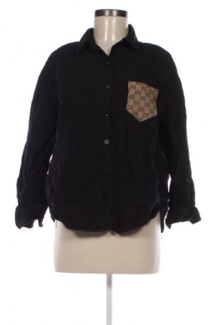 Γυναικείο πουκάμισο Unbranded, Μέγεθος M, Χρώμα Μαύρο, Τιμή 7,99 €