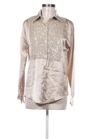 Γυναικείο πουκάμισο Unbranded, Μέγεθος M, Χρώμα  Μπέζ, Τιμή 8,99 €