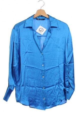 Damenbluse Zara, Größe XS, Farbe Blau, Preis € 13,99