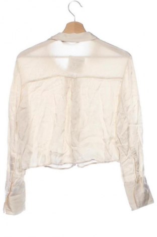 Γυναικείο πουκάμισο Zara, Μέγεθος XS, Χρώμα Εκρού, Τιμή 14,00 €