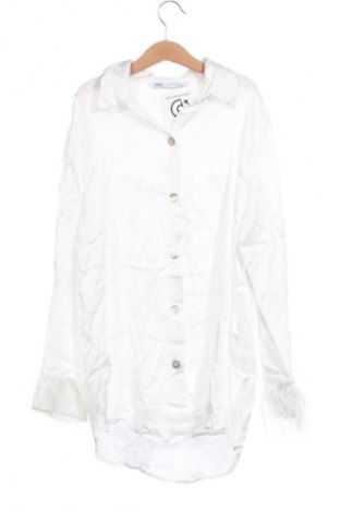 Damenbluse Zara, Größe XS, Farbe Weiß, Preis € 13,99