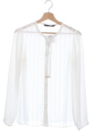 Γυναικείο πουκάμισο Zara, Μέγεθος XS, Χρώμα Λευκό, Τιμή 14,00 €