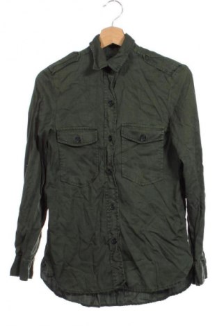 Dámska košeľa  Zara, Veľkosť XS, Farba Zelená, Cena  13,81 €