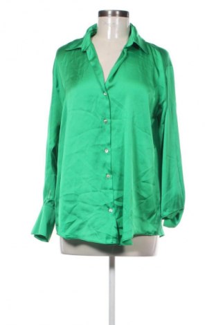 Дамска риза Zara, Размер M, Цвят Зелен, Цена 7,66 €