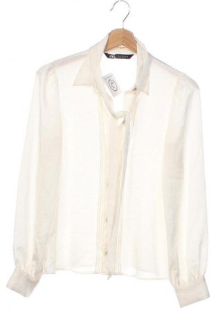 Damenbluse Zara, Größe XS, Farbe Weiß, Preis € 14,99