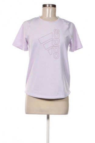 Damen T-Shirt Adidas, Größe XS, Farbe Lila, Preis € 15,99