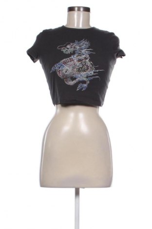 Női póló Bershka, Méret S, Szín Szürke, Ár 3 586 Ft