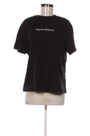 Γυναικείο t-shirt Bershka, Μέγεθος XS, Χρώμα Μαύρο, Τιμή 14,00 €