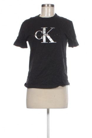 Γυναικείο t-shirt Calvin Klein Jeans, Μέγεθος S, Χρώμα Μαύρο, Τιμή 22,99 €