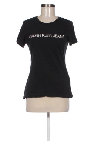Tricou de femei Calvin Klein Jeans, Mărime M, Culoare Negru, Preț 106,99 Lei