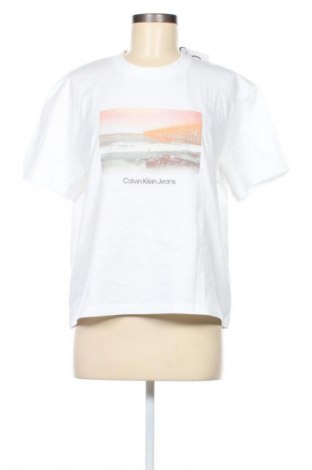 Damen T-Shirt Calvin Klein Jeans, Größe M, Farbe Mehrfarbig, Preis 67,99 €