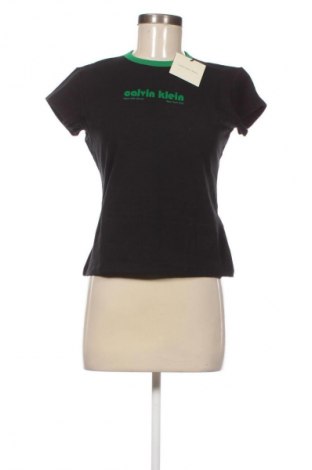 Damski T-shirt Calvin Klein Jeans, Rozmiar M, Kolor Czarny, Cena 226,99 zł