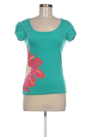 Дамска тениска Denim&Co., Размер S, Цвят Зелен, Цена 8,63 €