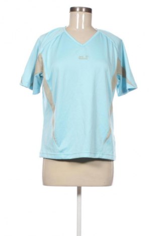 Damen T-Shirt Jack Wolfskin, Größe XL, Farbe Blau, Preis € 16,99