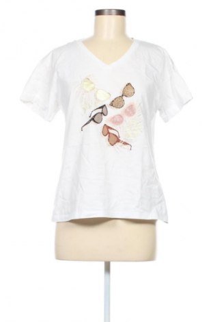 Damen T-Shirt Liu Jo, Größe S, Farbe Weiß, Preis 35,99 €