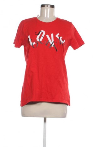 Damen T-Shirt Love Moschino, Größe M, Farbe Rot, Preis € 94,23