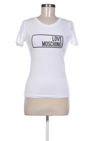 Damen T-Shirt Love Moschino, Größe XS, Farbe Weiß, Preis € 35,00