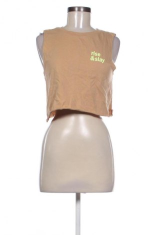 Dámské tričko Sinsay, Velikost M, Barva Béžová, Cena  246,00 Kč