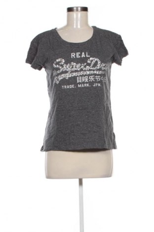 Damen T-Shirt Superdry, Größe M, Farbe Grau, Preis € 13,99