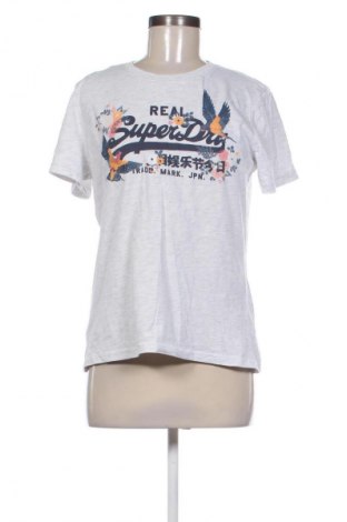 Γυναικείο t-shirt Superdry, Μέγεθος M, Χρώμα Γκρί, Τιμή 9,21 €