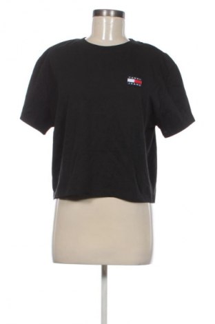 Női póló Tommy Jeans, Méret L, Szín Fekete, Ár 10 029 Ft
