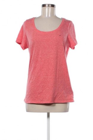 Női póló Tommy Jeans, Méret L, Szín Piros, Ár 10 059 Ft