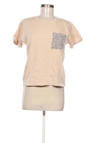 Дамска тениска Unbranded, Размер S, Цвят Бежов, Цена 12,00 €