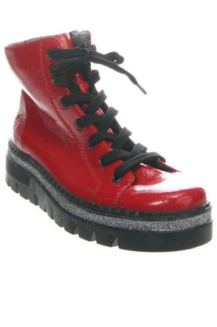 Dámské poltopánky Rieker, Veľkosť 40, Farba Červená, Cena  32,95 €