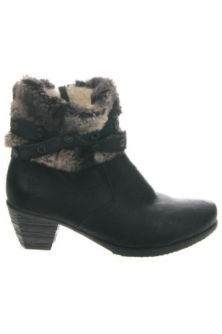 Damskie botki Rieker, Rozmiar 37, Kolor Czarny, Cena 229,99 zł