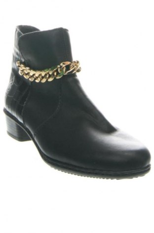 Damskie botki Rieker, Rozmiar 38, Kolor Czarny, Cena 105,99 zł