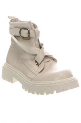 Damen Stiefeletten Unbranded, Größe 39, Farbe Ecru, Preis € 26,99