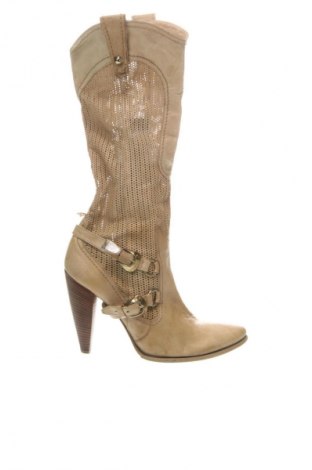 Damskie kozaki Bata, Rozmiar 39, Kolor ecru, Cena 245,99 zł