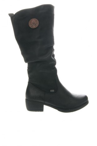 Damskie kozaki Rieker, Rozmiar 39, Kolor Czarny, Cena 322,99 zł