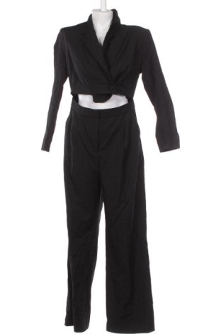 Дамски дълъг гащеризон H&M, Размер S, Цвят Черен, Цена 8,18 €