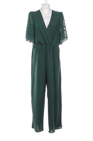 Дамски дълъг гащеризон SHEIN, Размер XL, Цвят Зелен, Цена 24,55 €