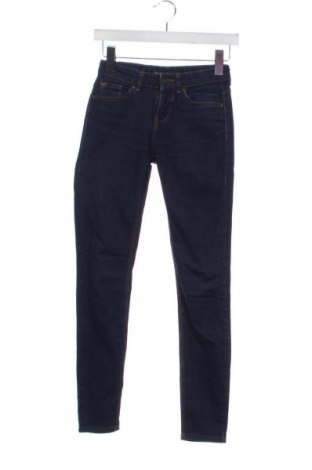 Dámske džínsy  Bershka, Veľkosť XXS, Farba Modrá, Cena  15,00 €