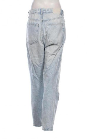 Blugi de femei Bershka, Mărime L, Culoare Albastru, Preț 78,99 Lei