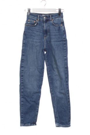 Дамски дънки Gina Tricot, Размер XXS, Цвят Син, Цена 17,00 €