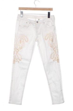Γυναικείο Τζίν H&M, Μέγεθος L, Χρώμα Λευκό, Τιμή 15,00 €