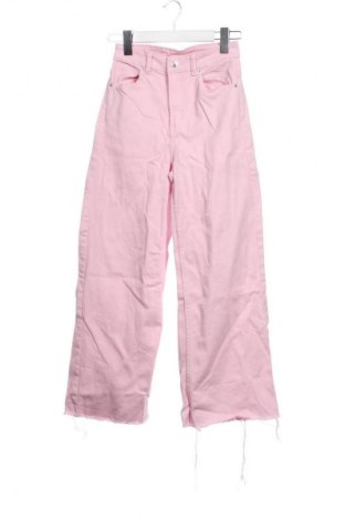 Dámské džíny  H&M Divided, Velikost XS, Barva Růžová, Cena  425,00 Kč