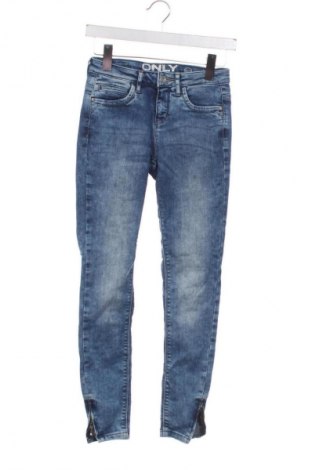 Γυναικείο Τζίν ONLY, Μέγεθος XS, Χρώμα Μπλέ, Τιμή 17,00 €