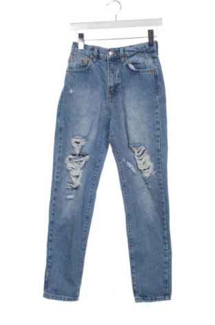 Dámske džínsy  Pull&Bear, Veľkosť XS, Farba Modrá, Cena  13,43 €