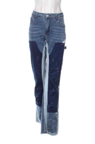 Női farmernadrág Romwe, Méret L, Szín Kék, Ár 9 750 Ft