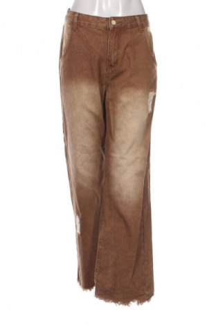 Damen Jeans Unbranded, Größe L, Farbe Braun, Preis € 12,99