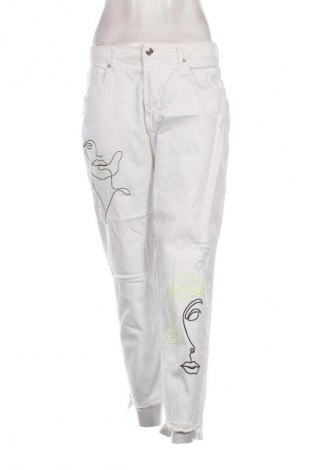 Damen Jeans Unbranded, Größe L, Farbe Weiß, Preis 15,00 €