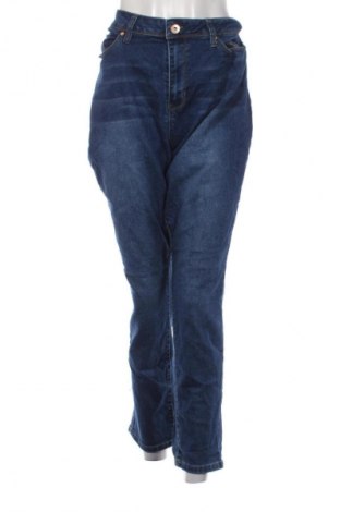 Blugi de femei Vintage, Mărime 3XL, Culoare Albastru, Preț 44,99 Lei