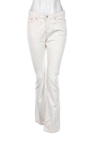 Γυναικείο Τζίν Weekday, Μέγεθος M, Χρώμα Εκρού, Τιμή 21,00 €