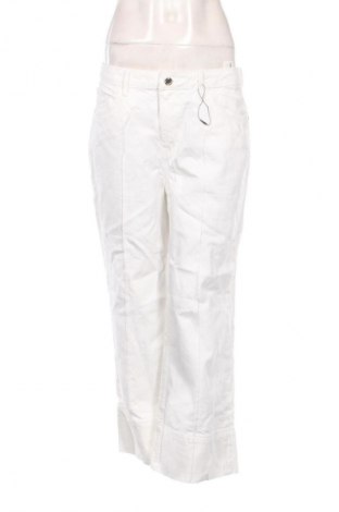 Damen Jeans Zara, Größe L, Farbe Weiß, Preis 36,99 €