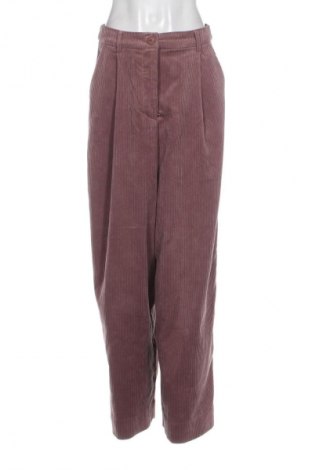 Női kordbársony nadrág Essentiel, Méret S, Szín Hamurózsaszín, Ár 7 589 Ft