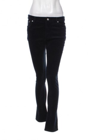 Γυναικείο κοτλέ παντελόνι Ganni, Μέγεθος M, Χρώμα Μπλέ, Τιμή 141,83 €